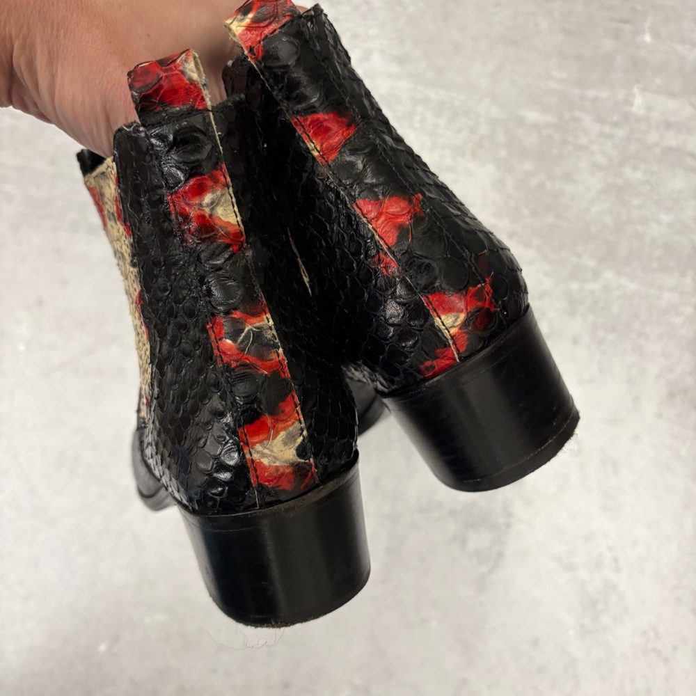 Modern Vice || Handler Python Snake Western Ankle… - image 5